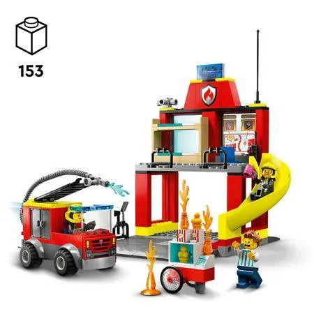 LEGO Brandweerkazerne en brandweerwagen 60375 City LEGO CITY @ 2TTOYS | Official LEGO shop😊🥰 LEGO €. 29.48