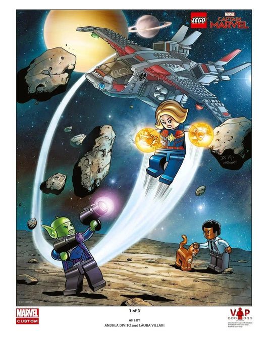 LEGO Captain Marvel Art Print 5005877 Gear LEGO Gear @ 2TTOYS LEGO €. 9.99