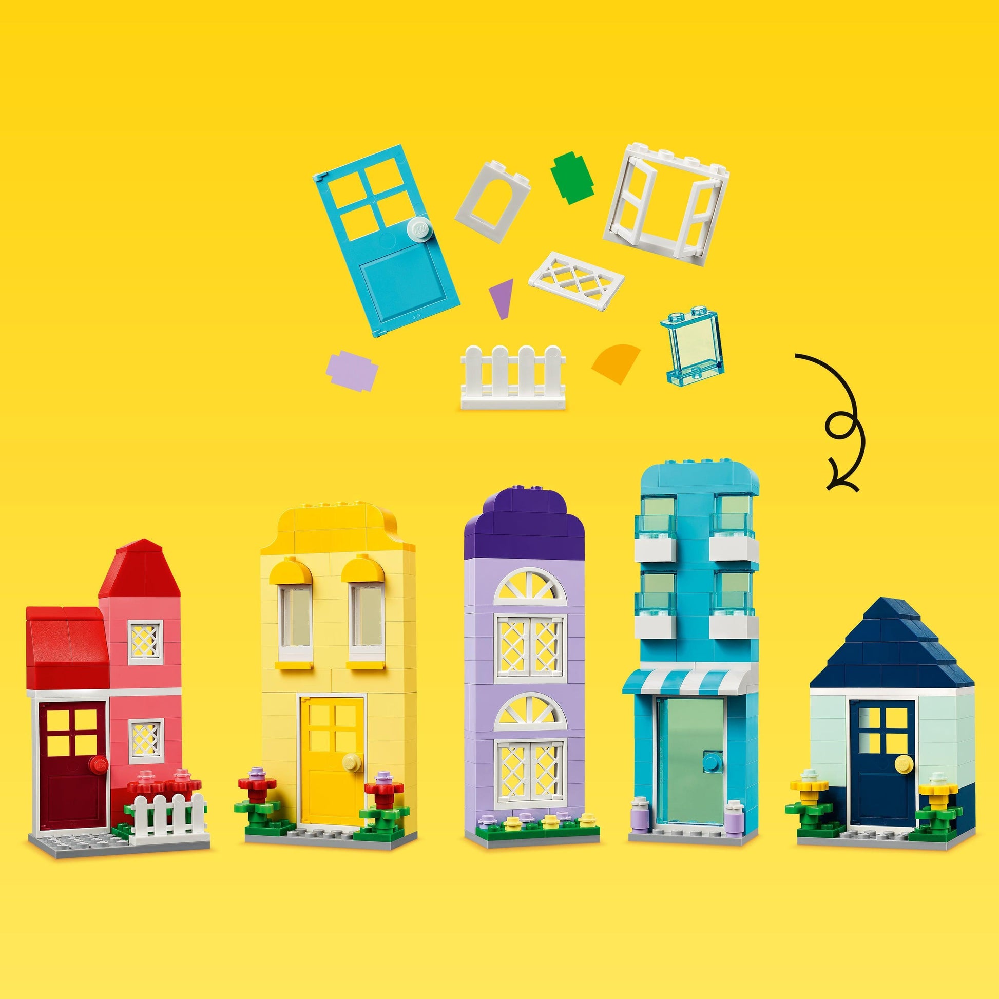 LEGO Creatieve huizen 11035 Classic LEGO CLASSIC @ 2TTOYS | Official LEGO shop😊🥰 LEGO €. 41.49