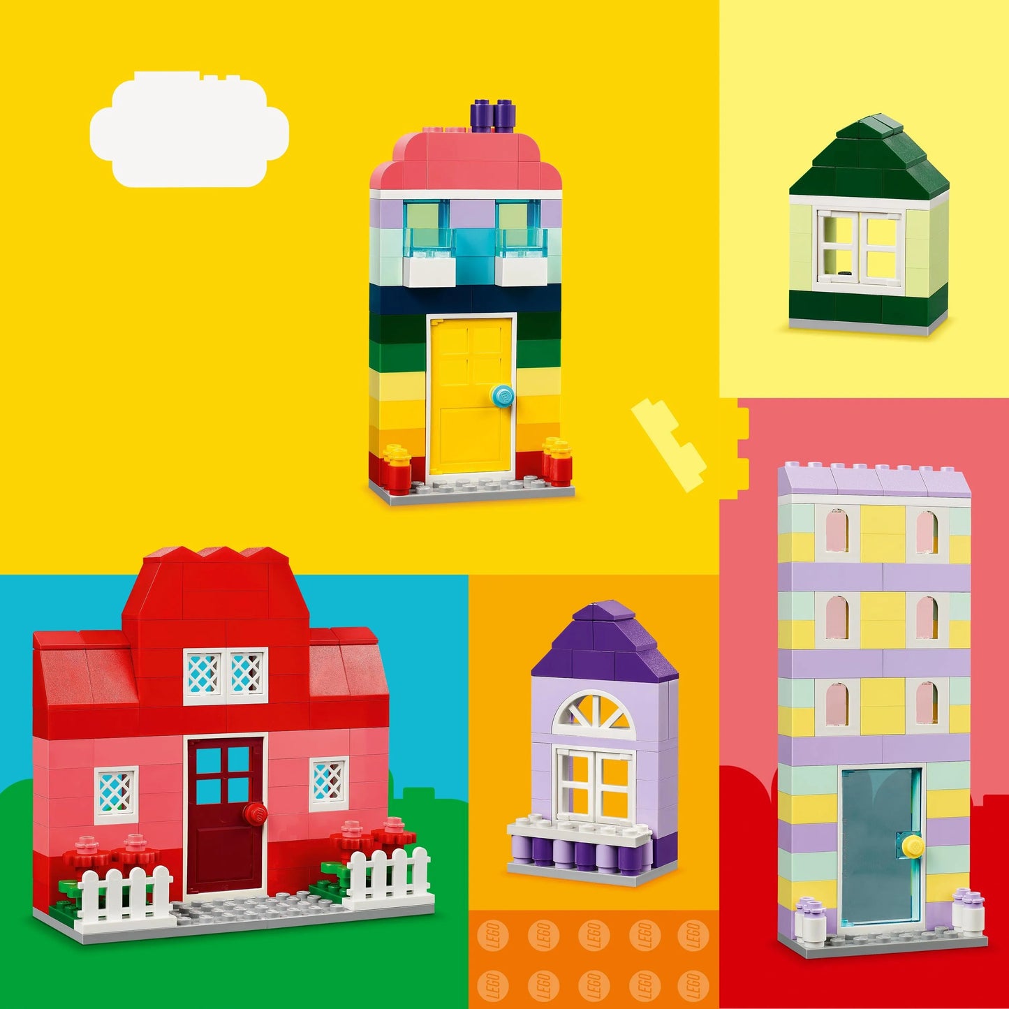 LEGO Creatieve huizen 11035 Classic LEGO CLASSIC @ 2TTOYS | Official LEGO shop😊🥰 LEGO €. 46.49