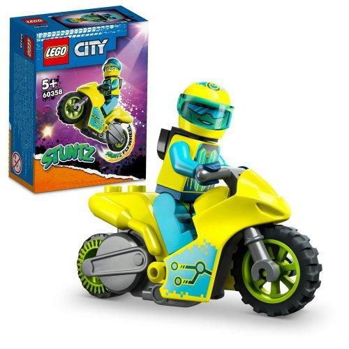 LEGO Cyber stuntmotor 60358 City Stuntz LEGO CITY @ 2TTOYS | Official LEGO shop😊🥰 LEGO €. 3.99