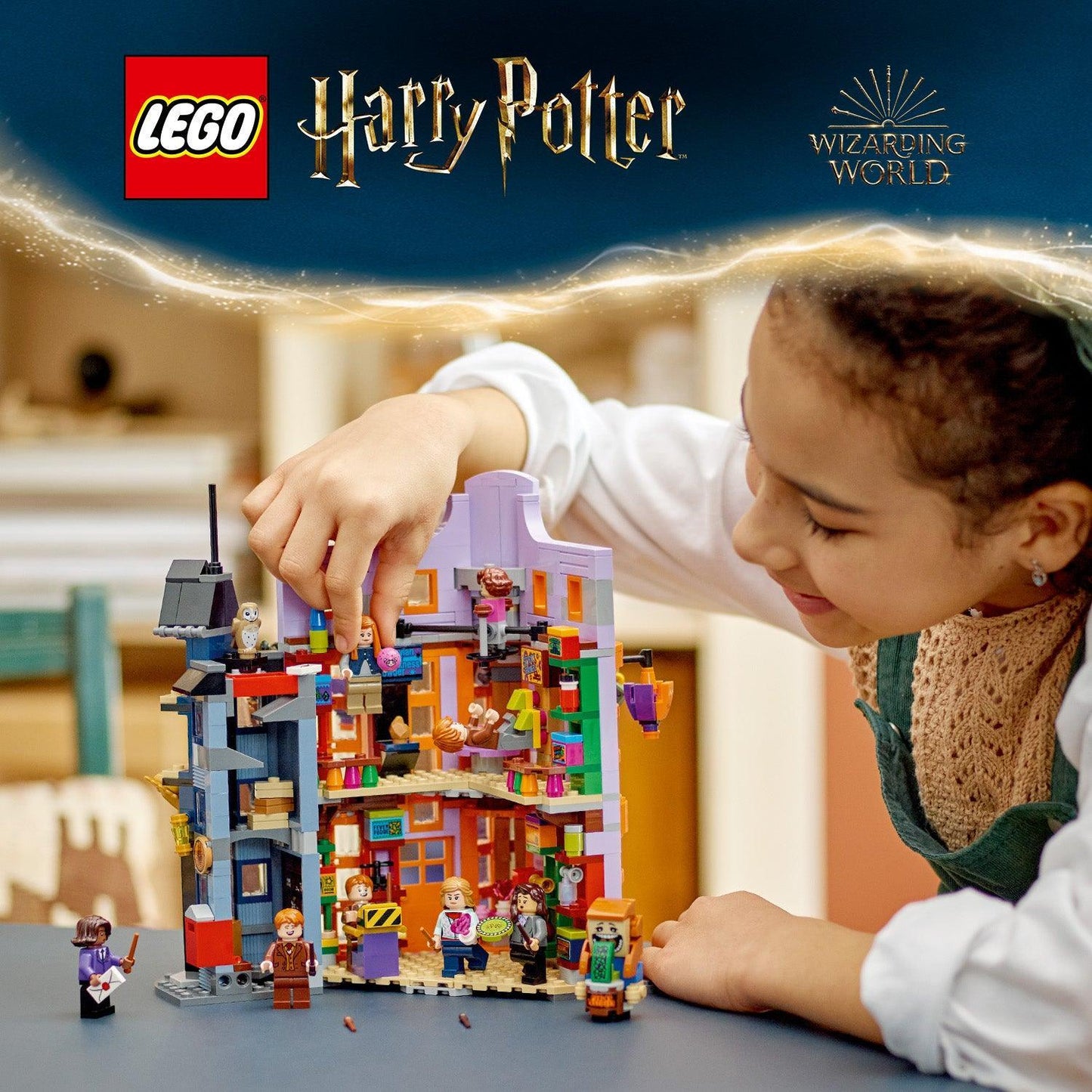 LEGO De Wegisweg™: De Tovertweelings Topfopshop 76422 Harry Potter LEGO HARRY POTTER @ 2TTOYS | Official LEGO shop😊🥰 LEGO €. 129.99