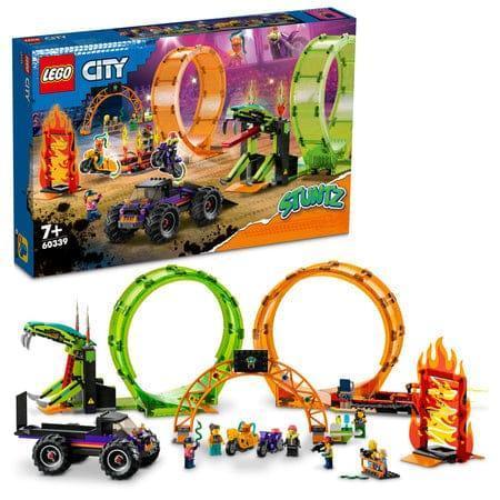 LEGO Dubbele Looping Stunt Arena 60339 City LEGO CITY STUNTZ @ 2TTOYS | Official LEGO shop😊🥰 LEGO €. 127.48