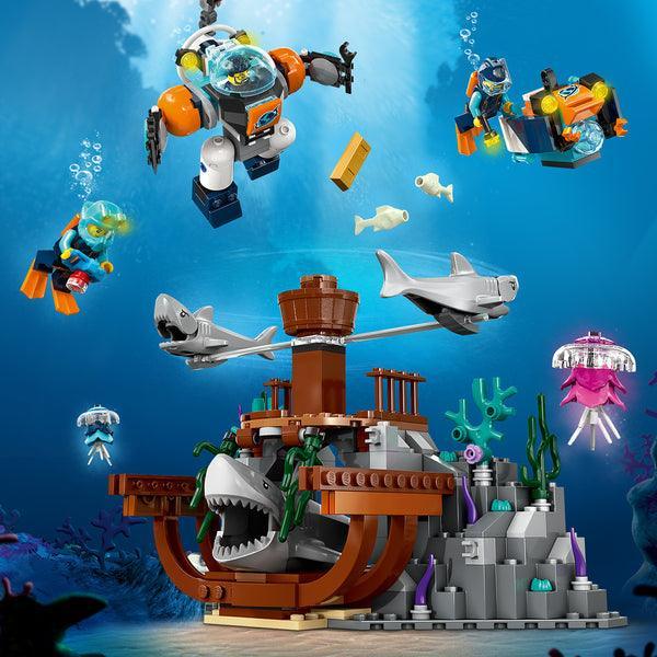 LEGO Duikboot voor diepzeeonderzoek 60379 City LEGO CITY @ 2TTOYS | Official LEGO shop😊🥰 LEGO €. 88.98