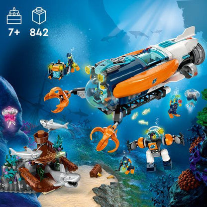 LEGO Duikboot voor diepzeeonderzoek 60379 City LEGO CITY @ 2TTOYS | Official LEGO shop😊🥰 LEGO €. 88.98