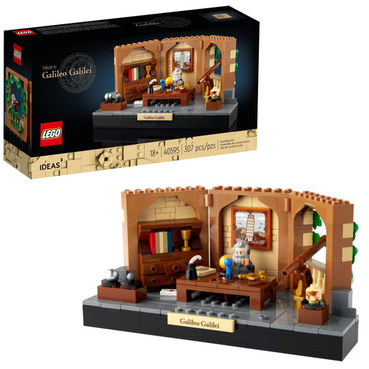 LEGO Eerbetoon aan Galileo Galilei 40595 Creator LEGO IDEAS @ 2TTOYS | Official LEGO shop😊🥰 LEGO €. 19.99