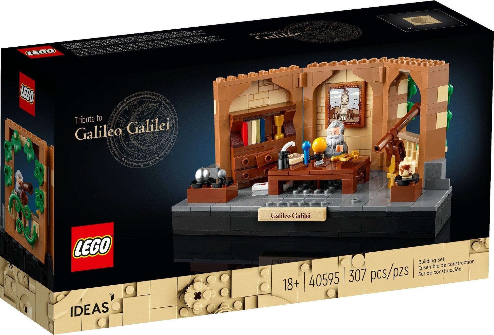 LEGO Eerbetoon aan Galileo Galilei 40595 Creator LEGO IDEAS @ 2TTOYS | Official LEGO shop😊🥰 LEGO €. 19.99