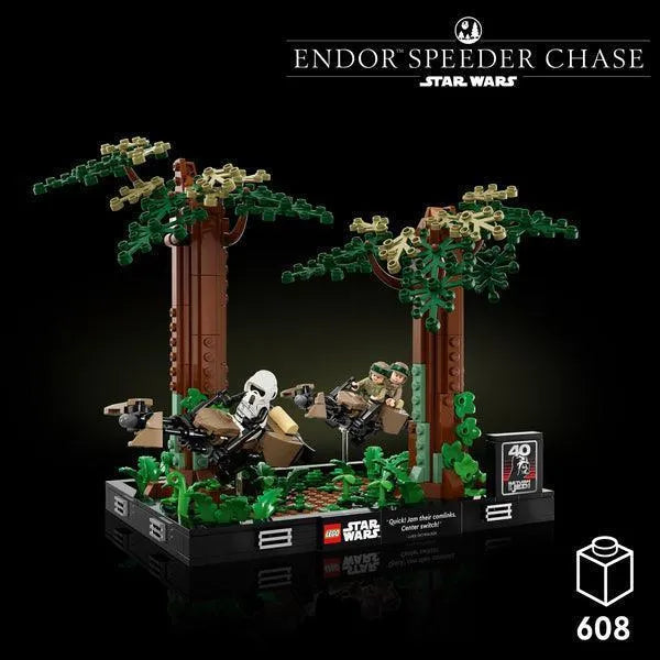LEGO Endor Speeder Bike Chase Diorama 75353 StarWars LEGO STARWARS @ 2TTOYS | Official LEGO shop😊🥰 LEGO €. 67.48