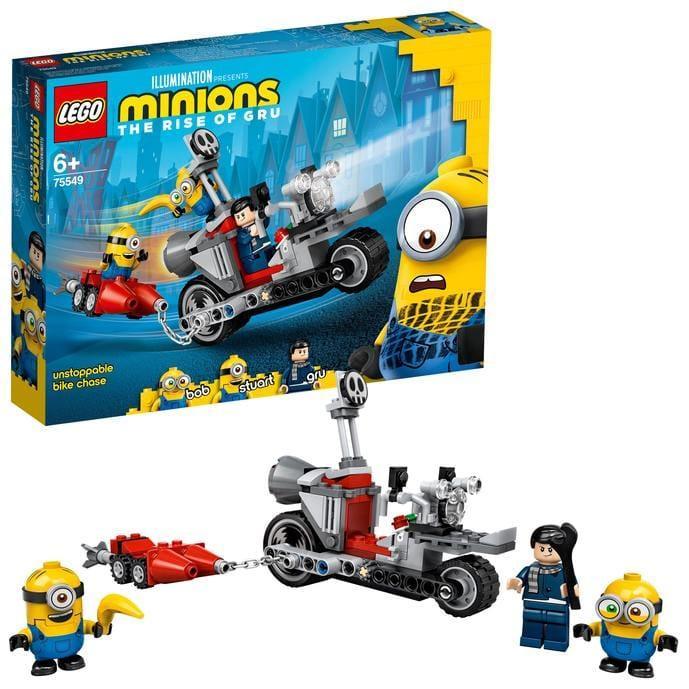 LEGO Enerverende motorachtervolging van de Minions 75549 Minions LEGO MINIONS @ 2TTOYS | Official LEGO shop😊🥰 LEGO €. 22.99