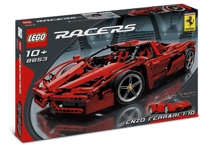 LEGO Enzo Ferrari 1:10 8653 Racers LEGO Racers @ 2TTOYS LEGO €. 92.49