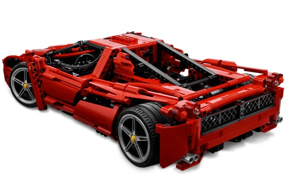 LEGO Enzo Ferrari 1:10 8653 Racers LEGO Racers @ 2TTOYS | Official LEGO shop😊🥰 LEGO €. 92.49