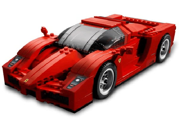 LEGO Enzo Ferrari 1:17 8652 Racers LEGO Racers @ 2TTOYS LEGO €. 199.99