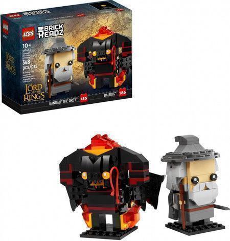 LEGO Gandalf de Grijze™ & Balrog™ 40631 The Lord Of The Rings LEGO BRICKHEADZ @ 2TTOYS | Official LEGO shop😊🥰 LEGO €. 24.99