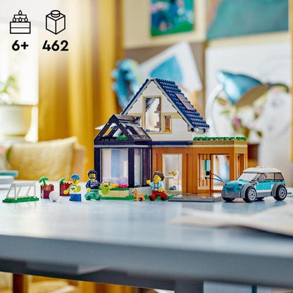 LEGO Gezinswoning en elektrische auto 60398 City LEGO CITY @ 2TTOYS | Official LEGO shop😊🥰 LEGO €. 69.99