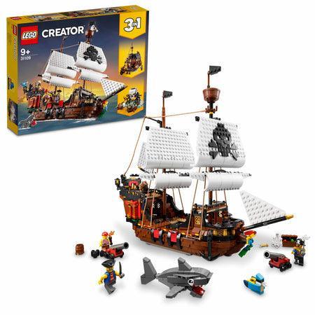 LEGO Groot Piraten schip met 2 masten 31109 Creator 3-in-1 LEGO CREATOR @ 2TTOYS LEGO €. 99.99