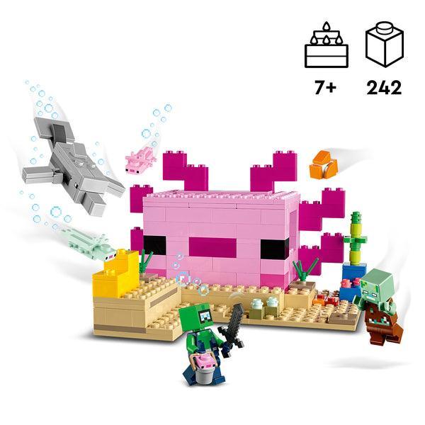 LEGO Het axolotlhuis 21247 Minecraft LEGO @ 2TTOYS LEGO €. 22.48