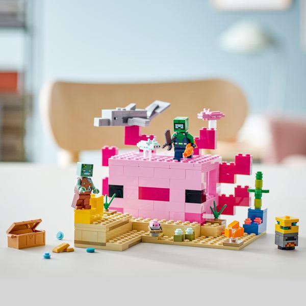 LEGO Het axolotlhuis 21247 Minecraft LEGO MINECRAFT @ 2TTOYS | Official LEGO shop😊🥰 LEGO €. 22.48