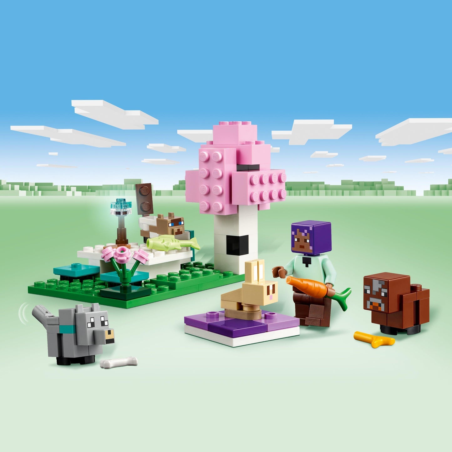 LEGO Het dierenasiel 21253 Minecraft LEGO MINECRAFT @ 2TTOYS LEGO €. 16.98