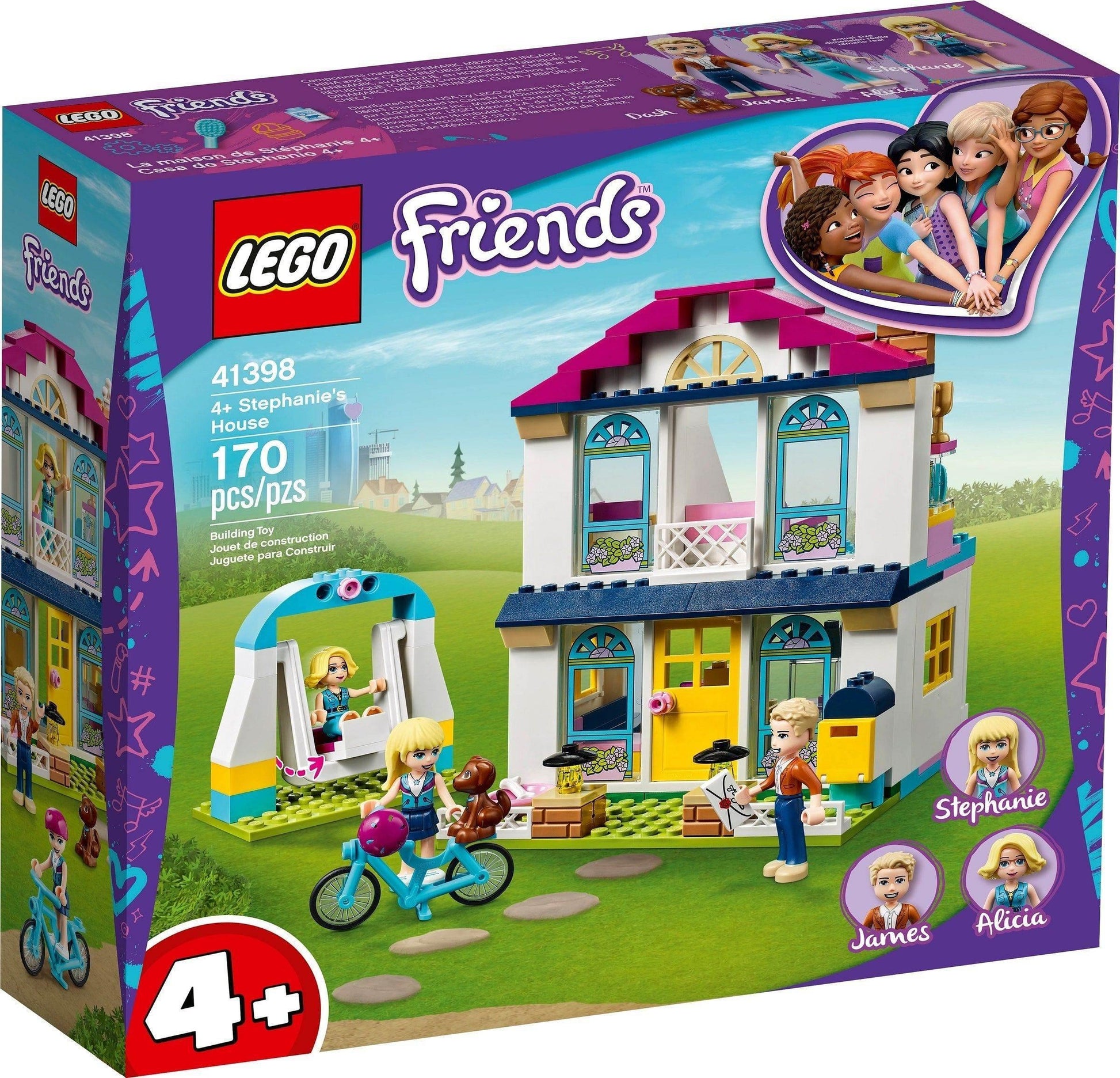 LEGO Het huis van Stephanie 41398 Friends LEGO FRIENDS @ 2TTOYS LEGO €. 35.99