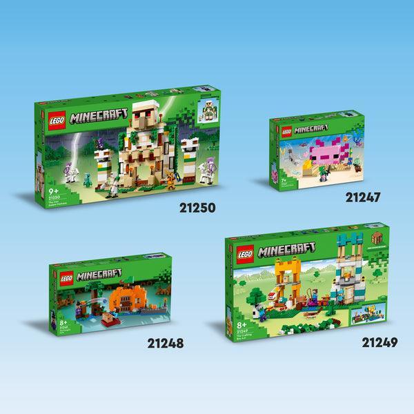 LEGO Het ijzergolemfort 21250 Minecraft LEGO MINECRAFT @ 2TTOYS | Official LEGO shop😊🥰 LEGO €. 88.99