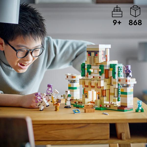 LEGO Het ijzergolemfort 21250 Minecraft LEGO MINECRAFT @ 2TTOYS | Official LEGO shop😊🥰 LEGO €. 88.99