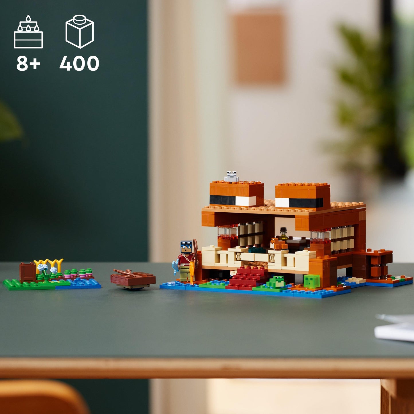 LEGO Het kikker huis 21256 Minecraft LEGO MINECRAFT @ 2TTOYS | Official LEGO shop😊🥰 LEGO €. 46.49