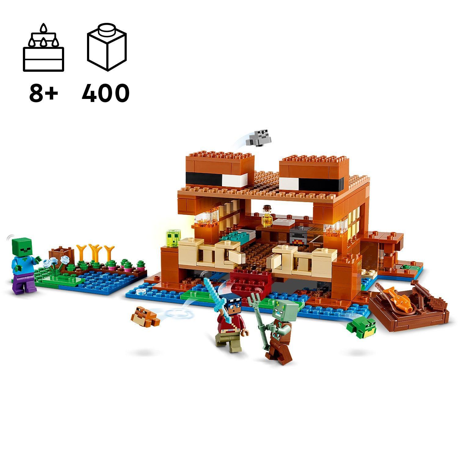 LEGO Het kikker huis 21256 Minecraft LEGO MINECRAFT @ 2TTOYS | Official LEGO shop😊🥰 LEGO €. 46.49