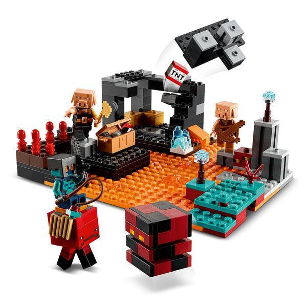 LEGO Het onderwereldbastion 21185 Minecraft LEGO MINECRAFT @ 2TTOYS | Official LEGO shop😊🥰 LEGO €. 29.98