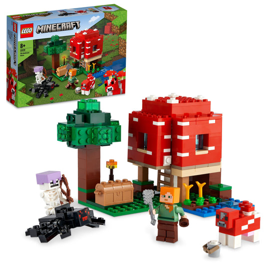 LEGO Het Paddenstoelenhuis 21179 Minecraft LEGO MINECRAFT @ 2TTOYS | Official LEGO shop😊🥰 LEGO €. 16.49