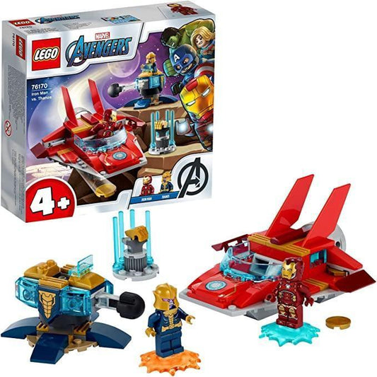 LEGO Iron Man vs. Thanos 76170 Superheroes 4+ LEGO SUPERHEROES @ 2TTOYS | Official LEGO shop😊🥰 LEGO €. 17.99