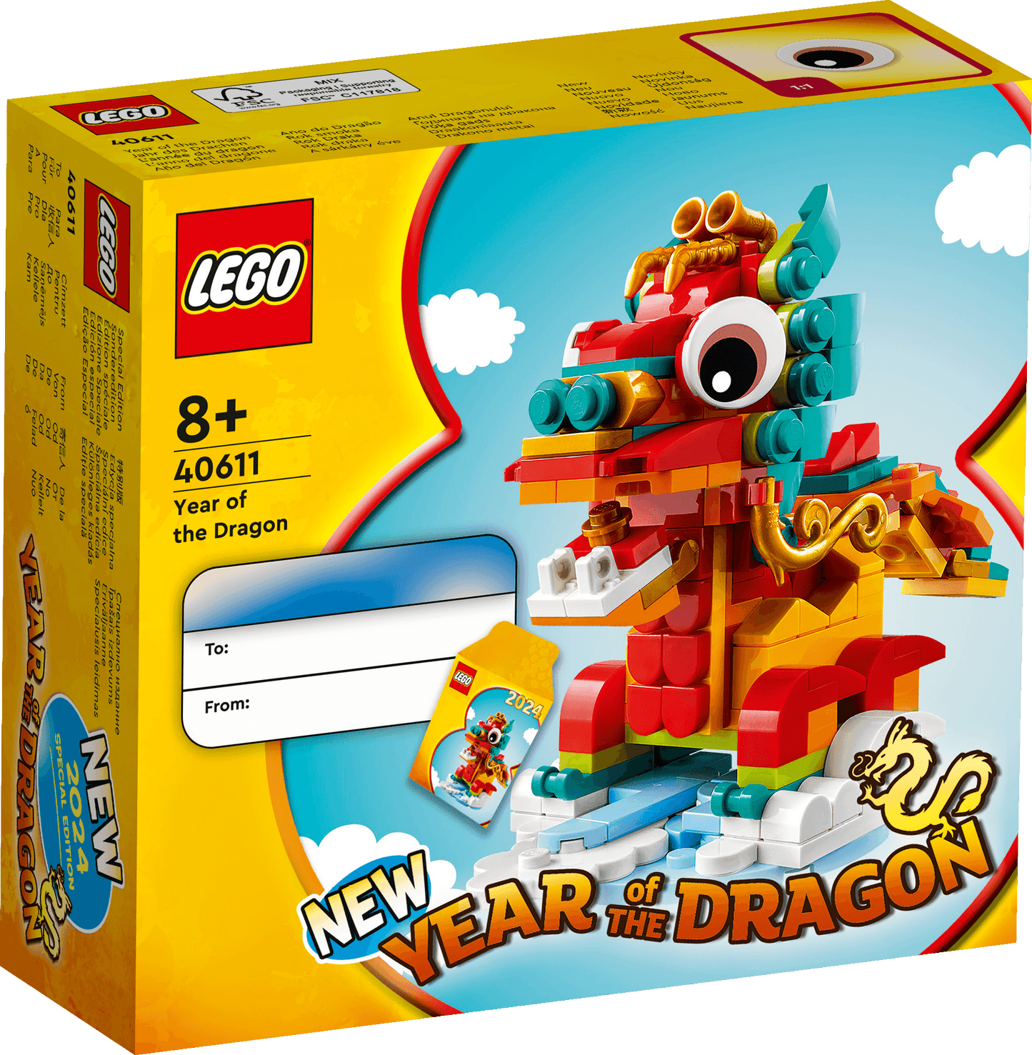 LEGO Jaar van de Draak 40611 Chinees nieuwjaar LEGO CREATOR @ 2TTOYS 2TTOYS €. 9.99