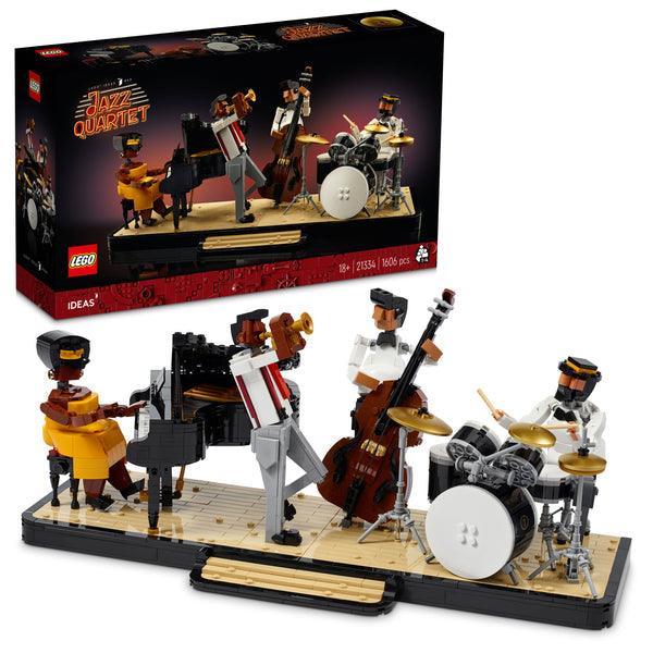 LEGO Jazz kwartet 21334 Ideas LEGO IDEAS @ 2TTOYS | Official LEGO shop😊🥰 LEGO €. 129.99