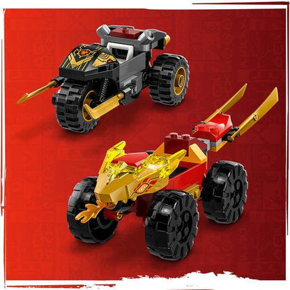 LEGO Kai en Ras' duel tussen auto en motor 71789 Ninjago LEGO @ 2TTOYS | Official LEGO shop😊🥰 LEGO €. 20.99