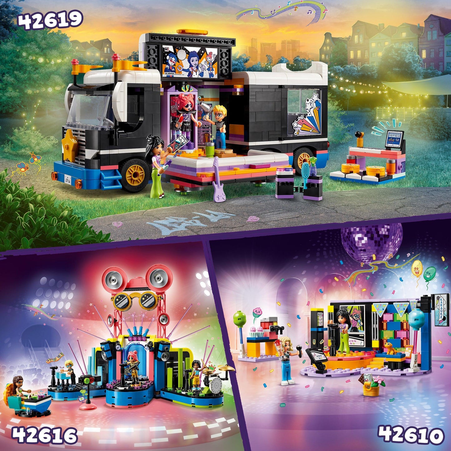 LEGO Karaoke Muziek Feest 42610 Friends LEGO FRIENDS @ 2TTOYS LEGO €. 16.49