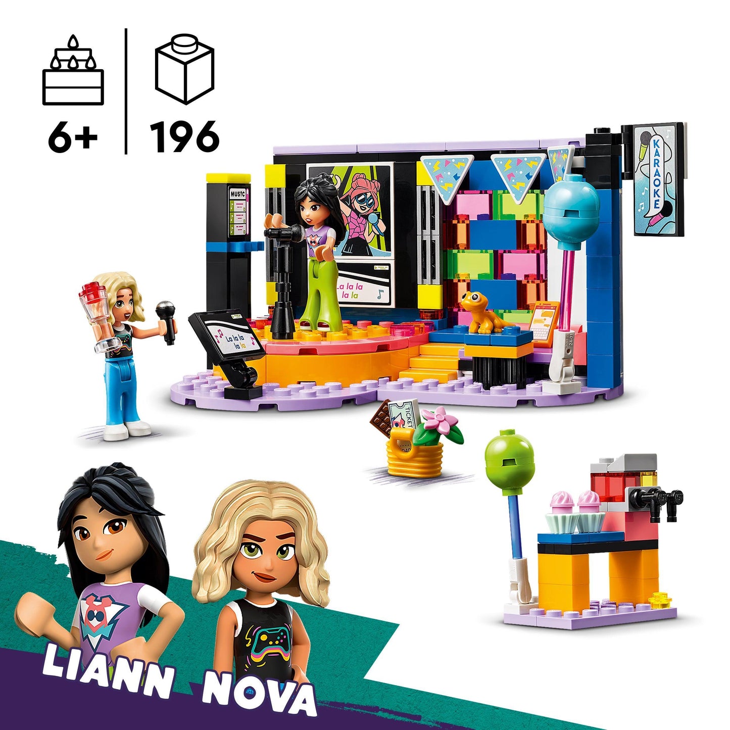 LEGO Karaoke Muziek Feest 42610 Friends LEGO FRIENDS @ 2TTOYS LEGO €. 16.49