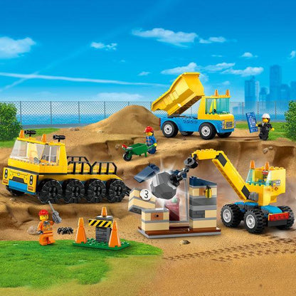 LEGO Kiepwagen, bouwtruck en sloopkraan 60391 City LEGO CITY @ 2TTOYS | Official LEGO shop😊🥰 LEGO €. 42.49