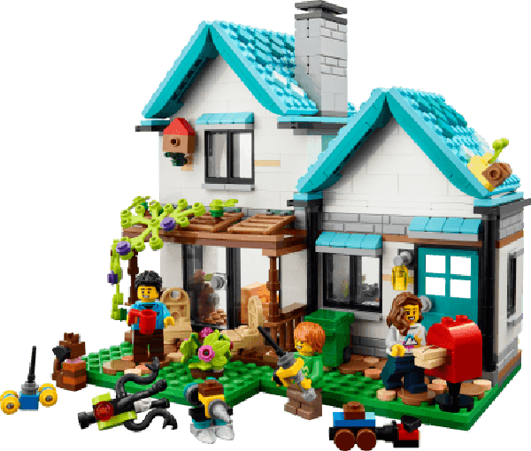 LEGO Knus huis 31139 Creator 3 in 1 LEGO CREATOR @ 2TTOYS | Official LEGO shop😊🥰 LEGO €. 49.99