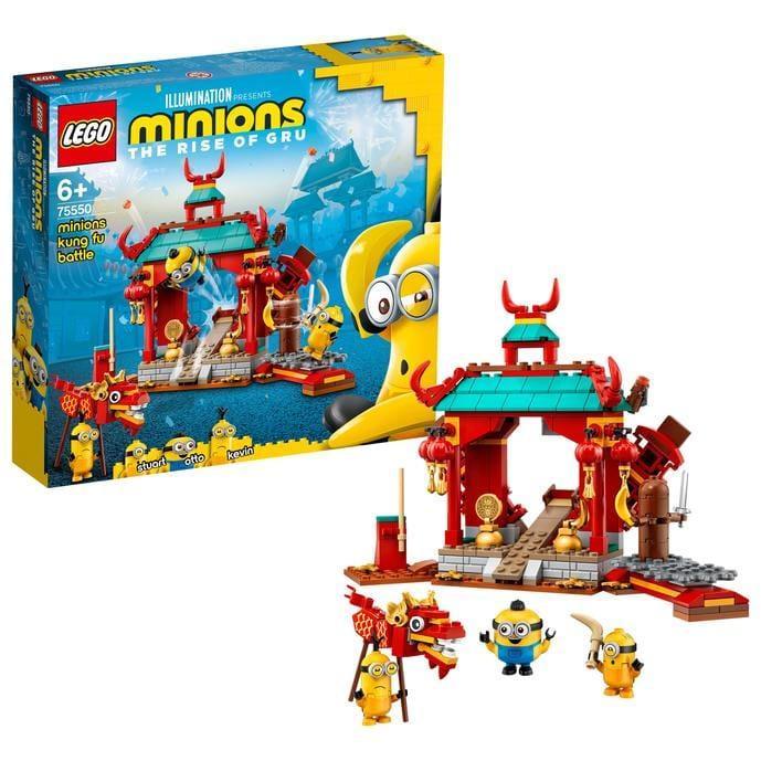 LEGO Kungfu gevecht met de Minions 75550 Minions LEGO MINIONS @ 2TTOYS LEGO €. 54.99