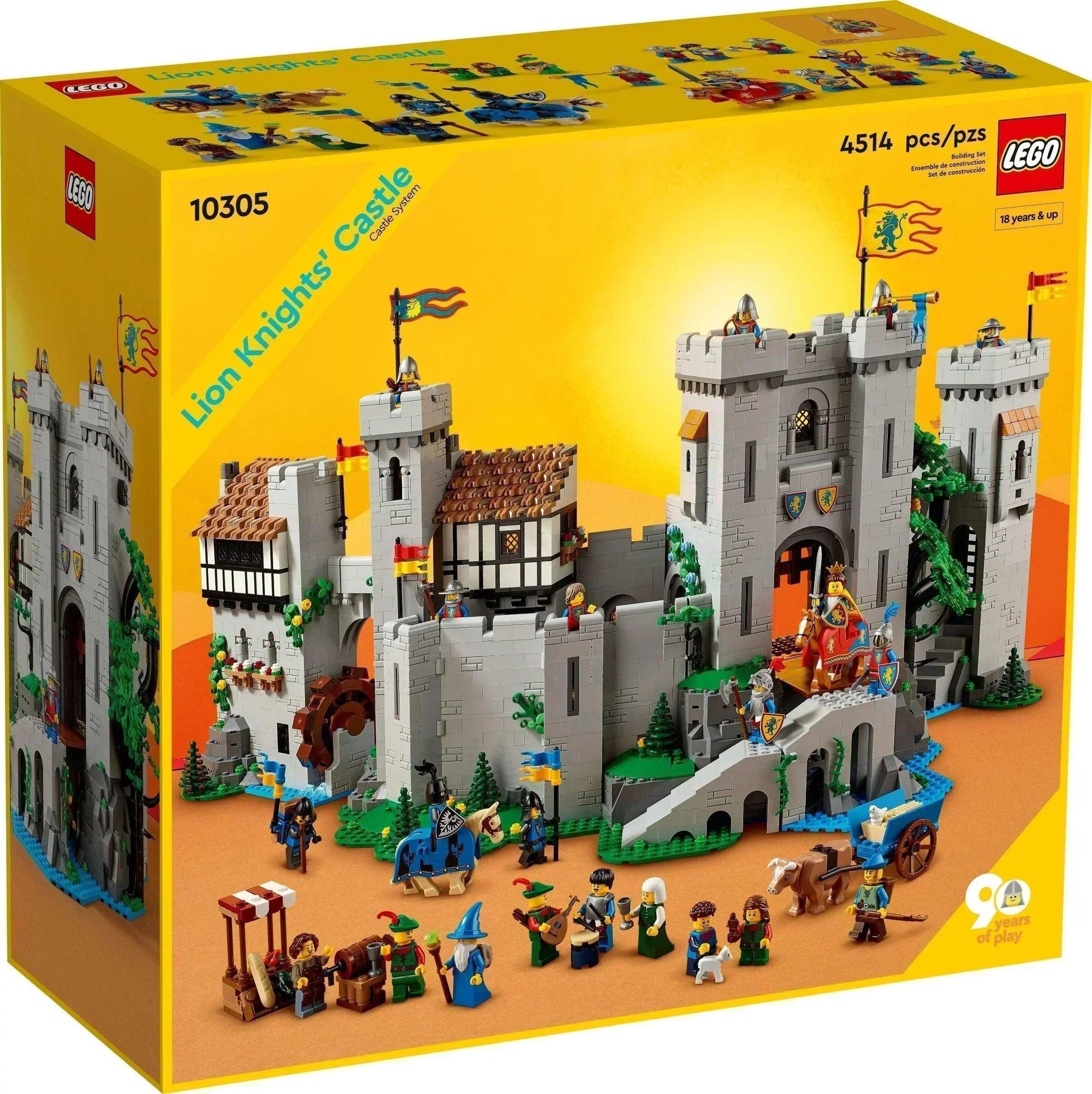 LEGO Leeuwenridders kasteel 10305 Icons LEGO ICONS @ 2TTOYS | Official LEGO shop😊🥰 LEGO €. 419.99