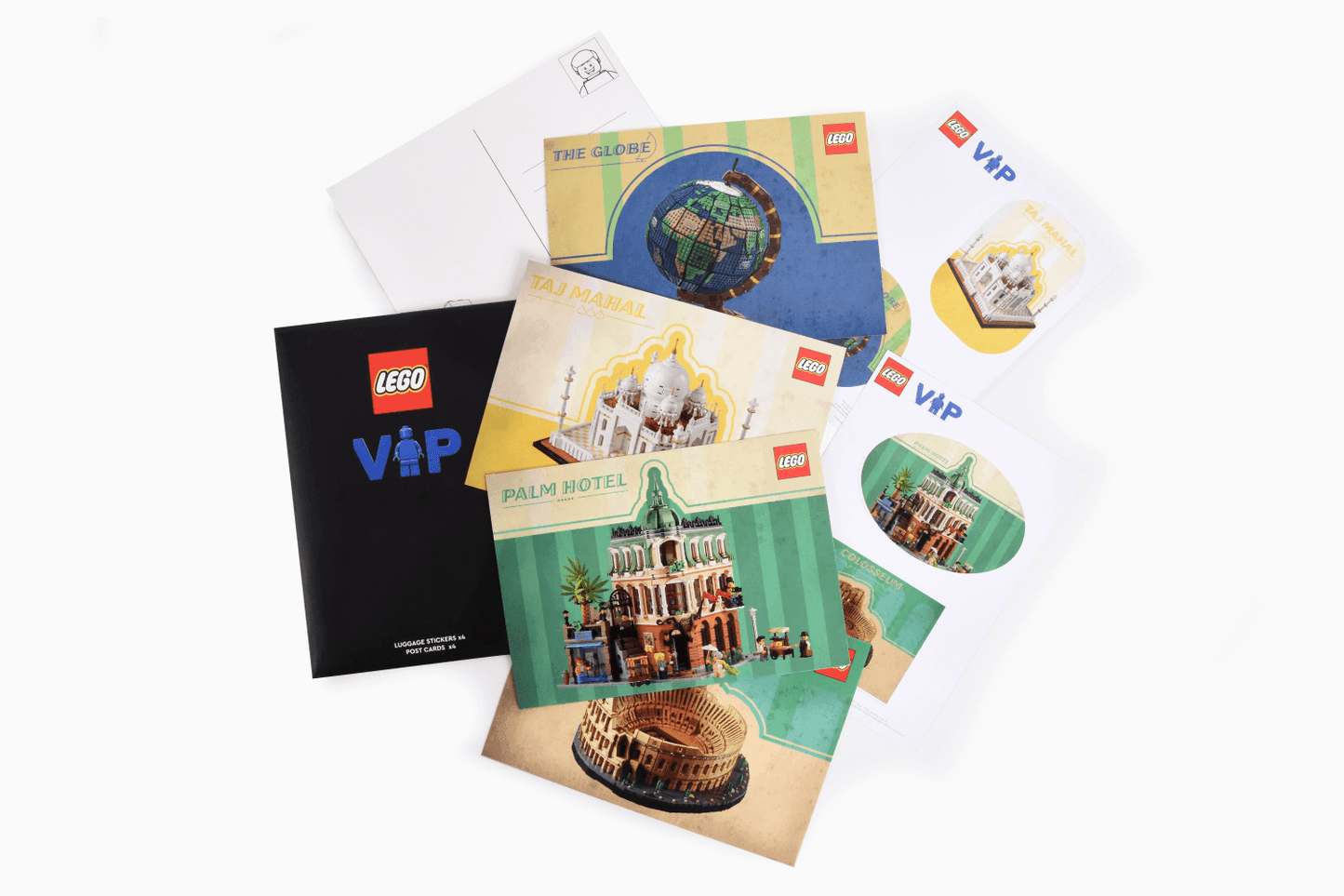 LEGO LEGO Travel Postcard and Sticker Set 5007520 Gear LEGO Gear @ 2TTOYS | Official LEGO shop😊🥰 LEGO €. 3.49