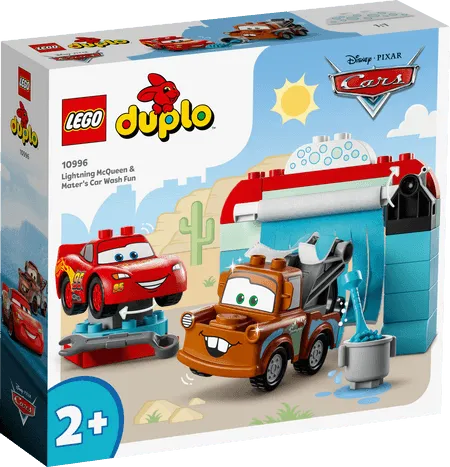 LEGO Lightning McQueen & Mater's wasstraatpret 10996 DUPLO @ 2TTOYS | Official LEGO shop😊🥰 LEGO €. 29.99