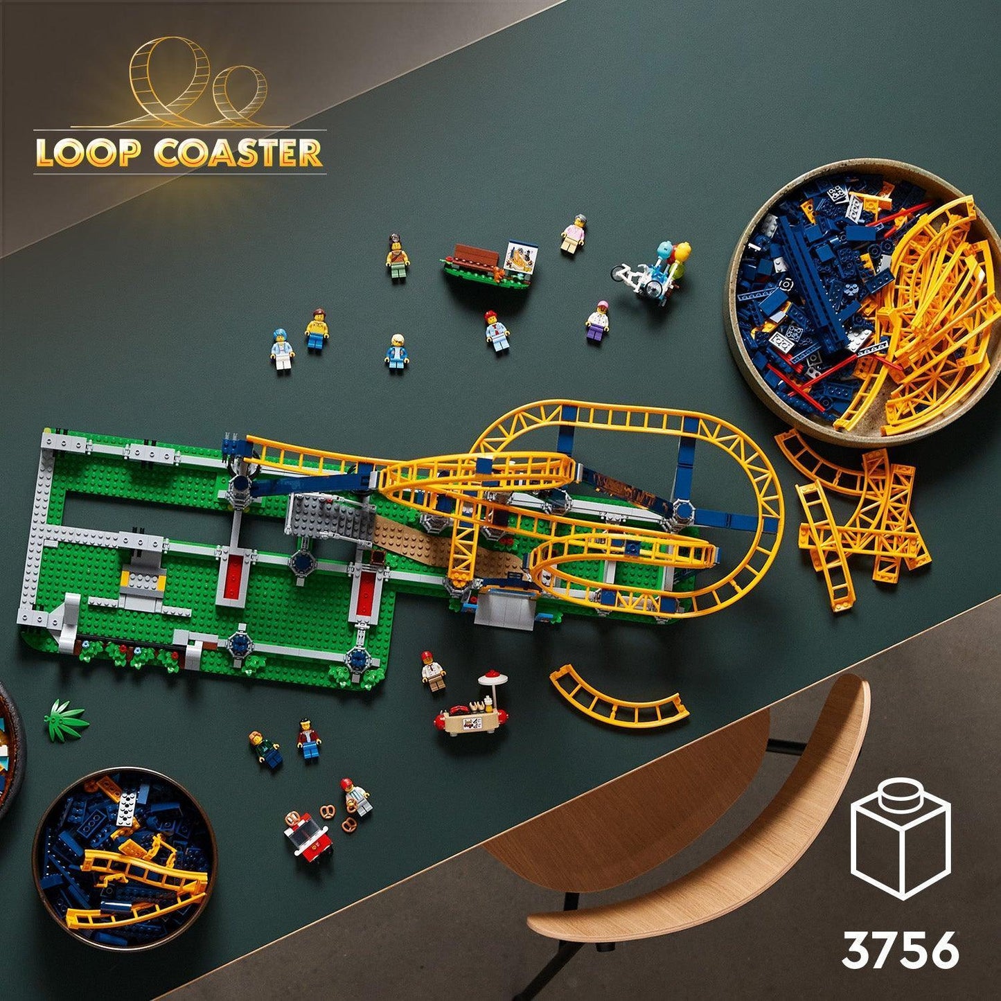 LEGO Lus achtbaan met looping 10303 Icons (USED) LEGO ICONS @ 2TTOYS | Official LEGO shop😊🥰 LEGO €. 314.99