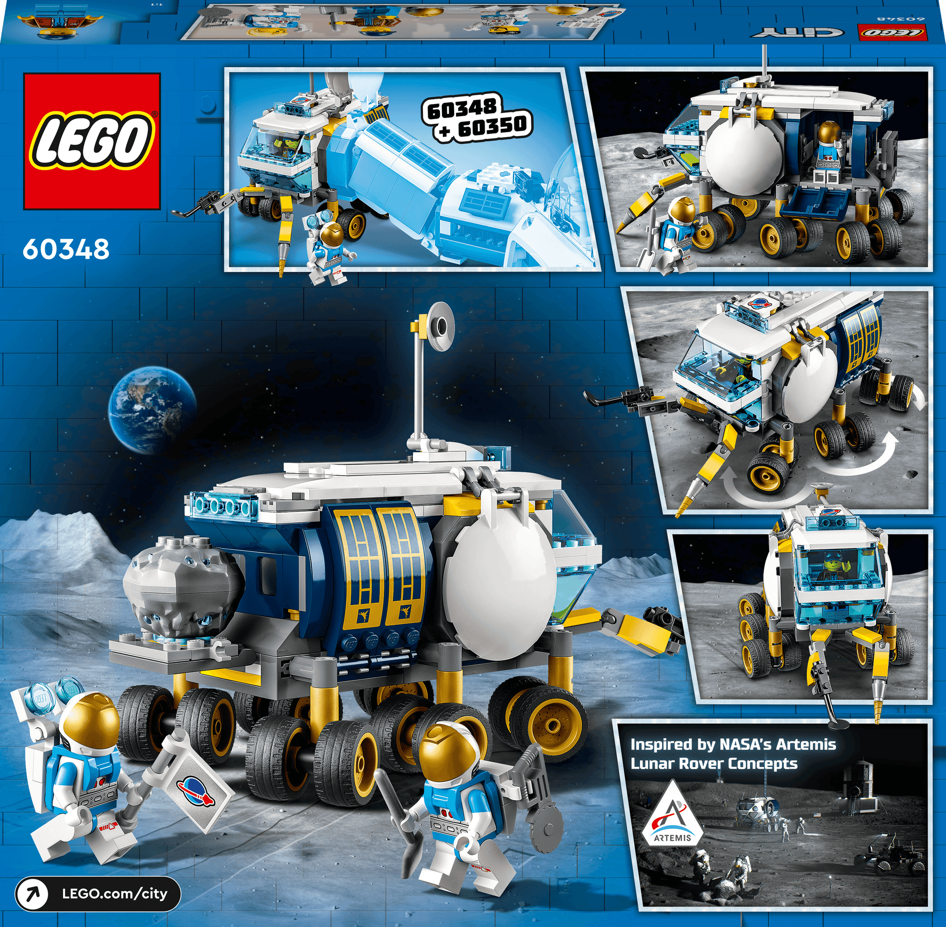 LEGO Maanwagen 60348 City Space LEGO CITY RUIMTEVAART @ 2TTOYS | Official LEGO shop😊🥰 LEGO €. 32.99