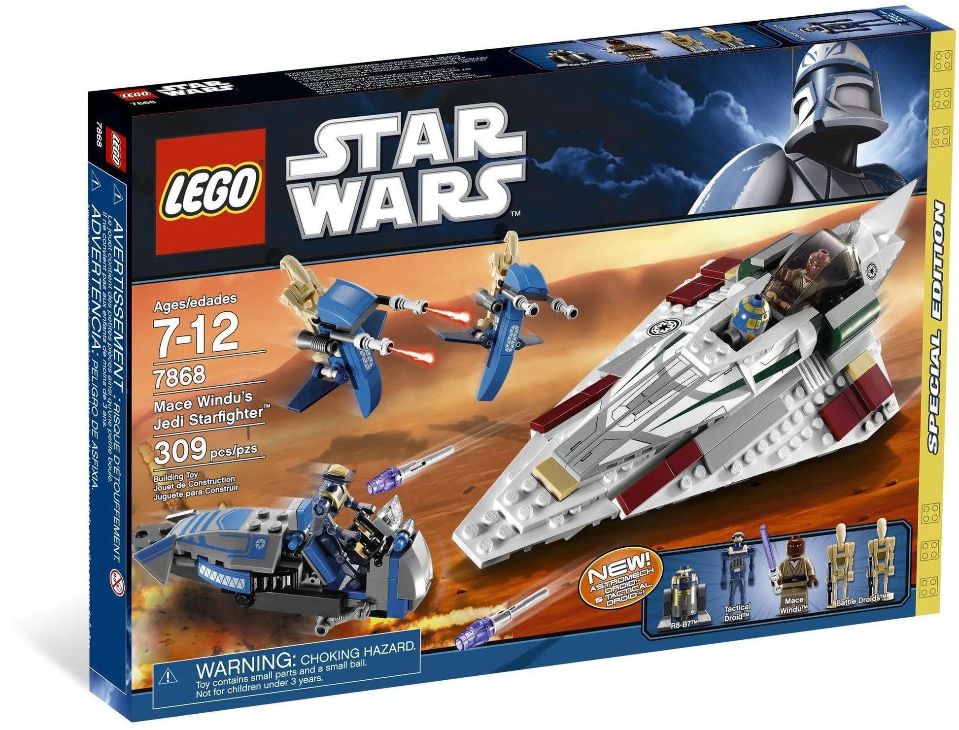 LEGO Mace Windu's Jedi Starfighter 7868 StarWars @ 2TTOYS | Official LEGO shop😊🥰 LEGO €. 99.99