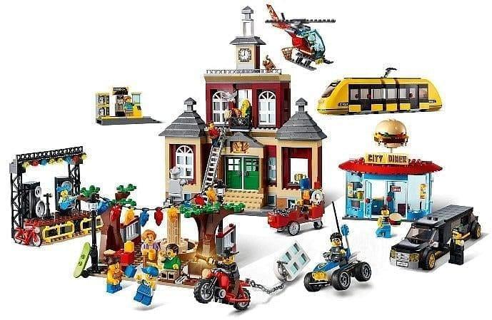 LEGO Marktplein met stadhuis, diner, tramstation 60271 City LEGO CITY VILLE @ 2TTOYS LEGO €. 179.99