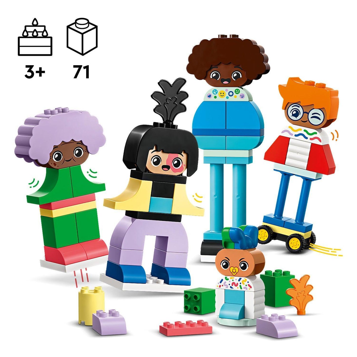 LEGO Mensen en hun emoties 10423 DUPLO LEGO DUPLO @ 2TTOYS LEGO €. 46.48