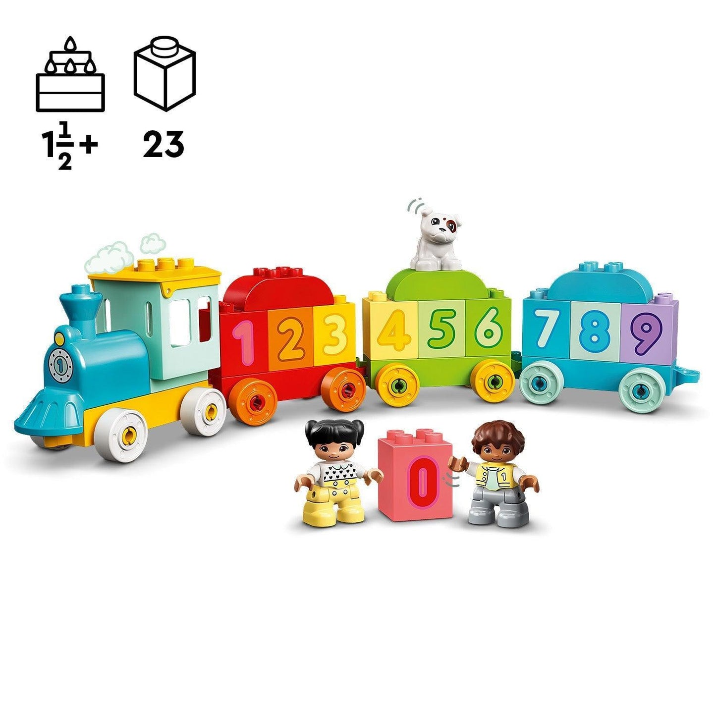 LEGO Mijn eerste trein Getallentrein - Leren tellen 10954 DUPLO LEGO DUPLO @ 2TTOYS LEGO €. 16.98