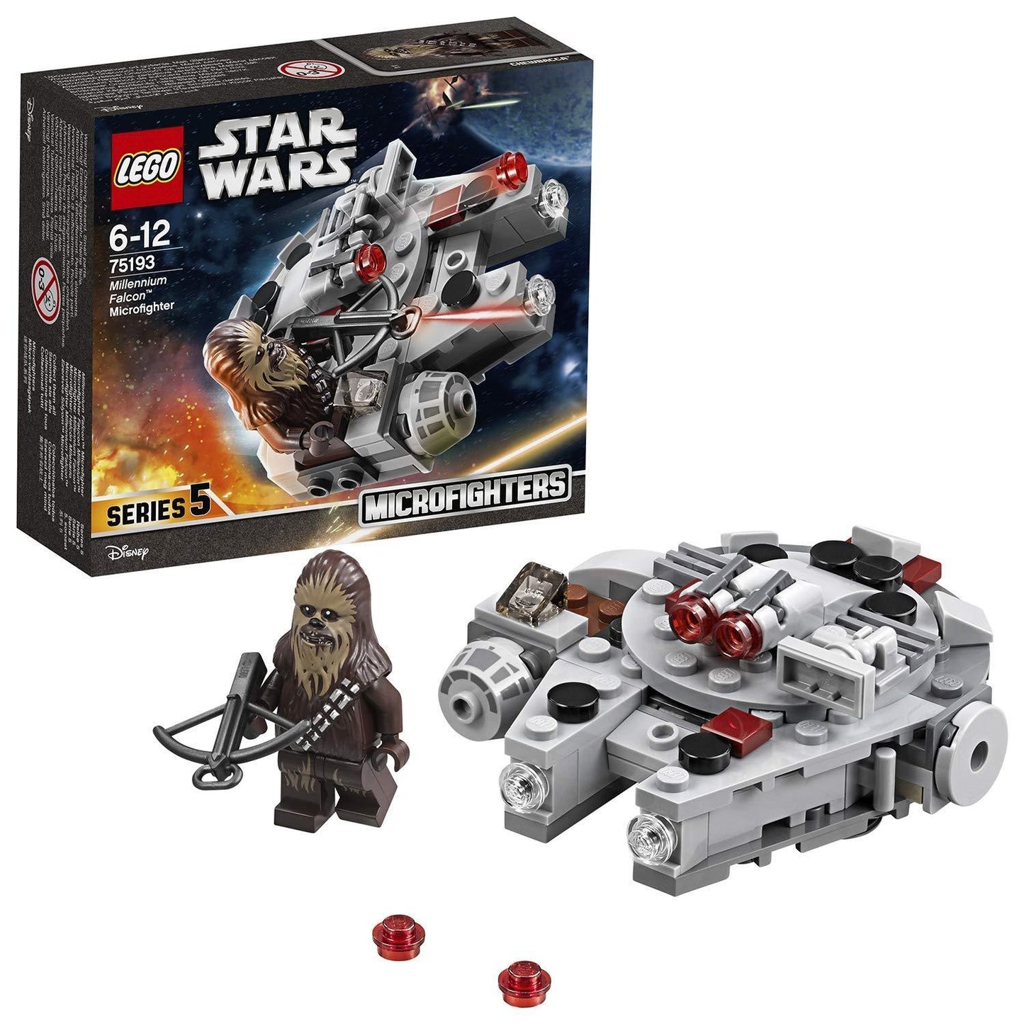 LEGO Millennium Falcon Microfighter 75193 Star Wars - MicroFighters LEGO Star Wars - MicroFighters @ 2TTOYS | Official LEGO shop😊🥰 LEGO €. 7.49