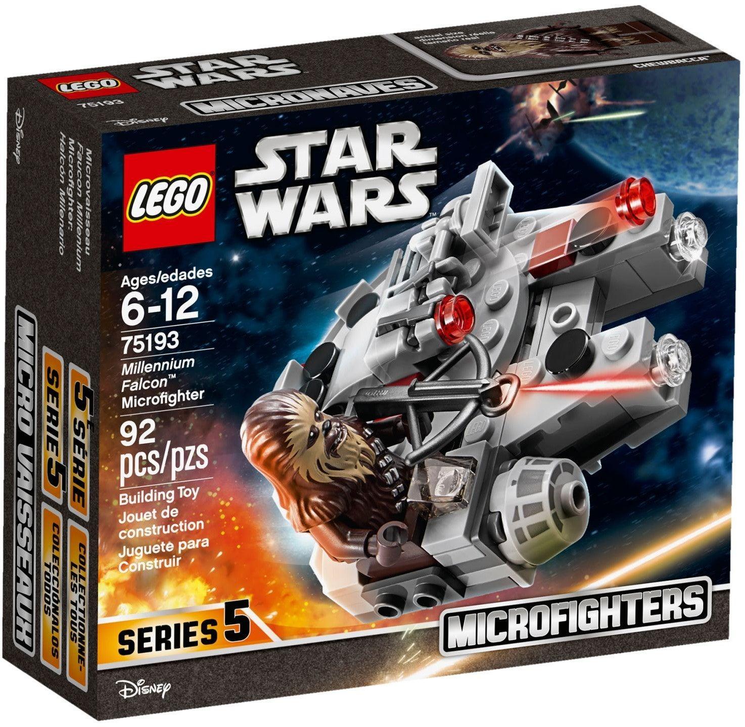 LEGO Millennium Falcon Microfighter 75193 Star Wars - MicroFighters LEGO Star Wars - MicroFighters @ 2TTOYS | Official LEGO shop😊🥰 LEGO €. 7.49