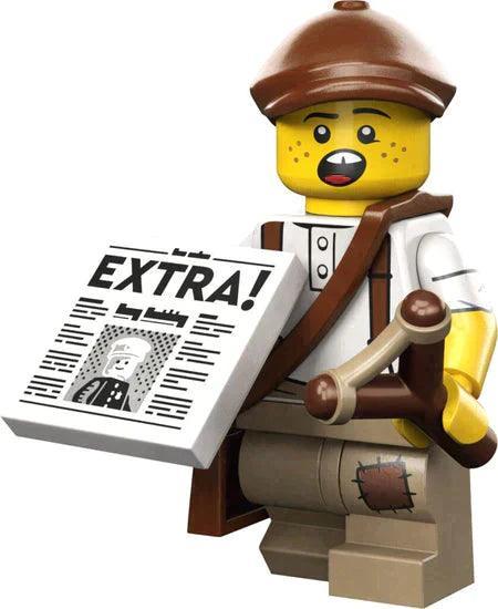 LEGO Minifiguren Serie 24 71037-12 Newspaper Kid Speelgoed @ 2TTOYS | Official LEGO shop😊🥰 LEGO €. 4.99